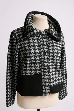 LuukaaLuukaa Novaea Knitted Jacket Monochrome BlackCoats & JacketsMonochrome Black - Blue Water Clothing