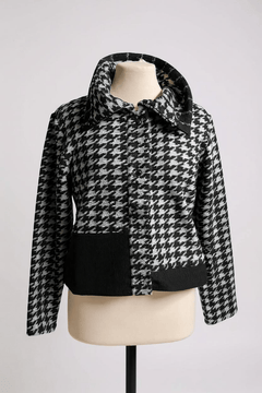 LuukaaLuukaa Novaea Knitted Jacket Monochrome BlackCoats & JacketsMonochrome Black - Blue Water Clothing