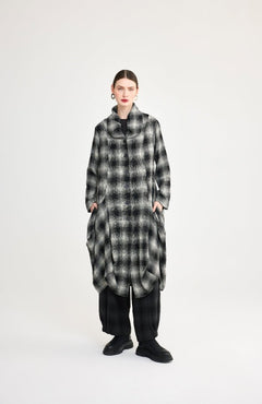 LuukaaLuukaa River Woven JacketJacketBrown Plaid - Blue Water Clothing