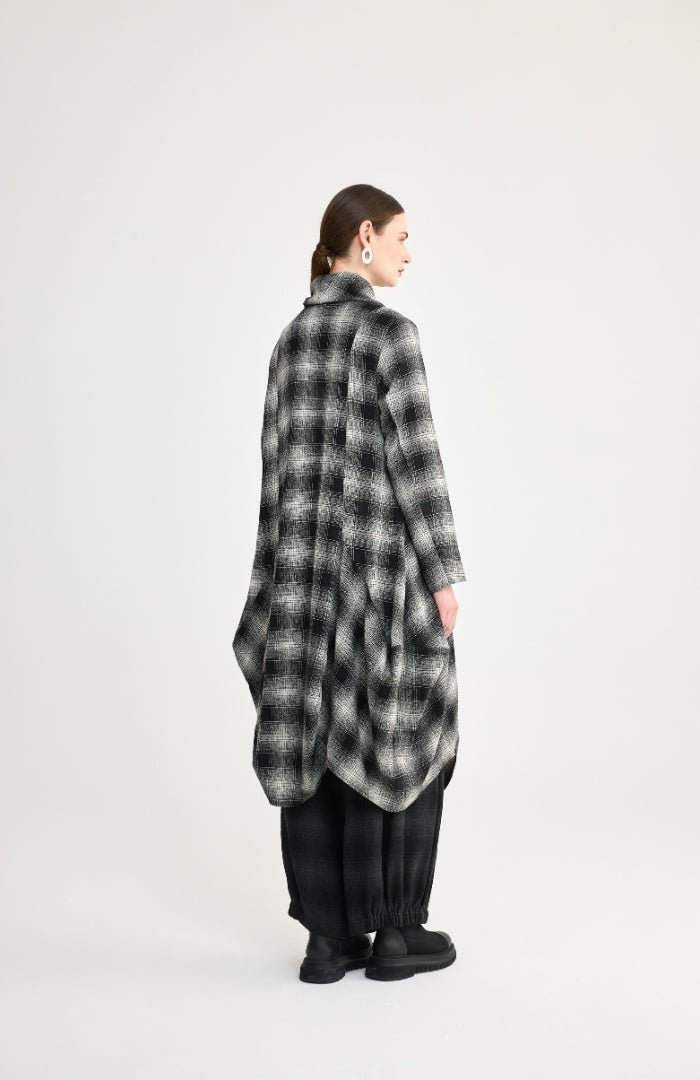 LuukaaLuukaa River Woven JacketJacketBrown Plaid - Blue Water Clothing