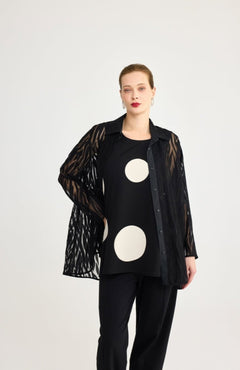 LuukaaLuukaa Solvieg Woven ShirtShirtBlack - Blue Water Clothing