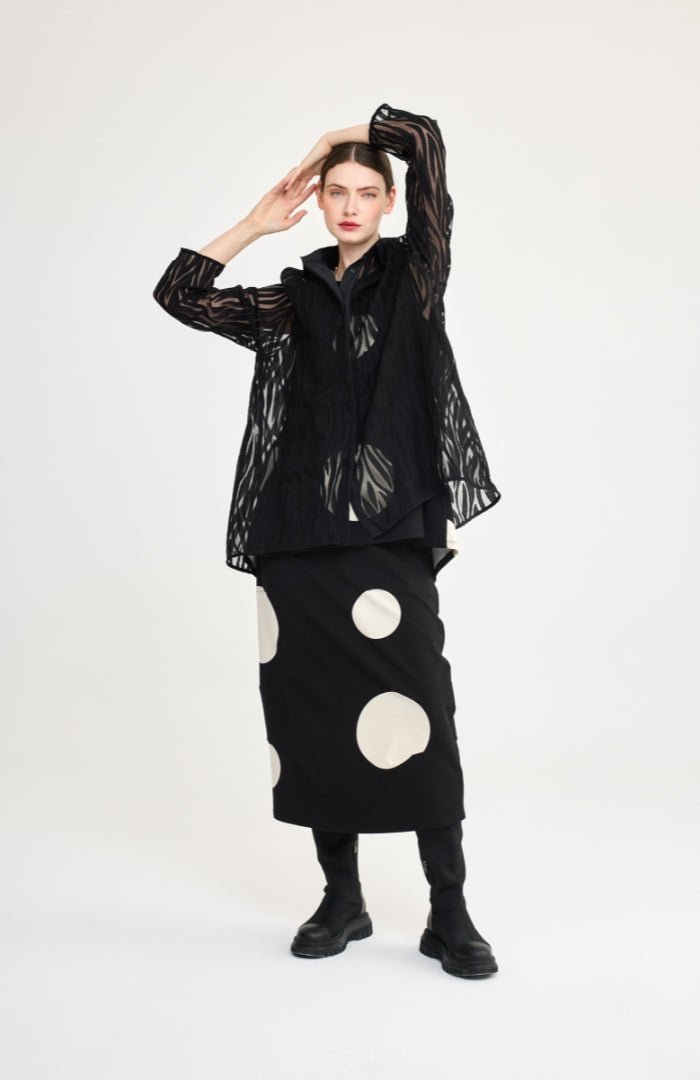 LuukaaLuukaa Solvieg Woven ShirtShirtBlack - Blue Water Clothing