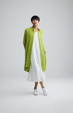 LuukaaLuukaa Vela Woven Shirt DressDressesLima - Blue Water Clothing