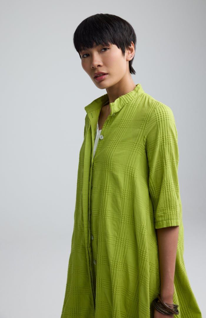 LuukaaLuukaa Vela Woven Shirt DressDressesLima - Blue Water Clothing