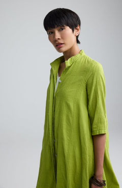 LuukaaLuukaa Vela Woven Shirt DressDressesLima - Blue Water Clothing