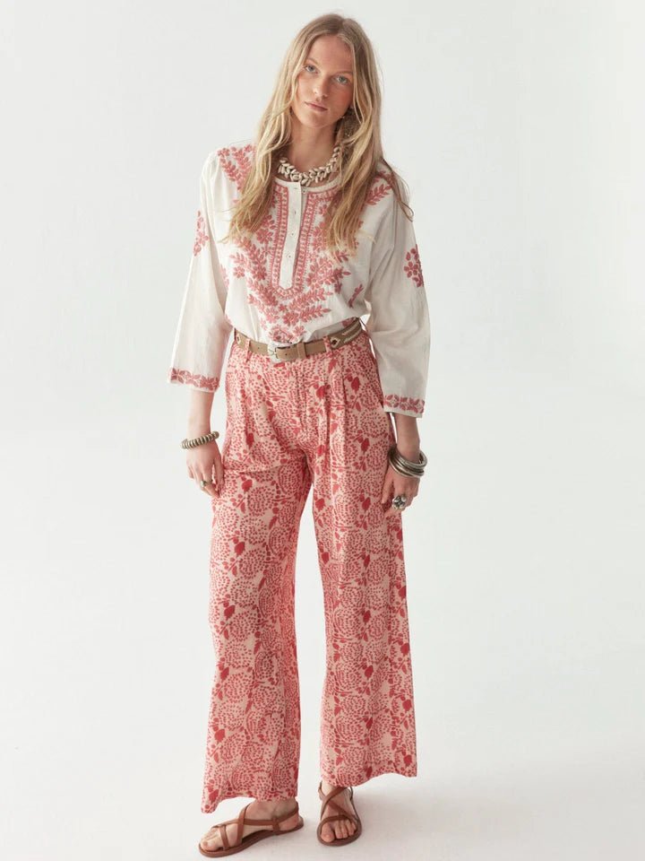 Maison HotelMaison Hotel Shyla BlouseClothingAzzuro - Blue Water Clothing