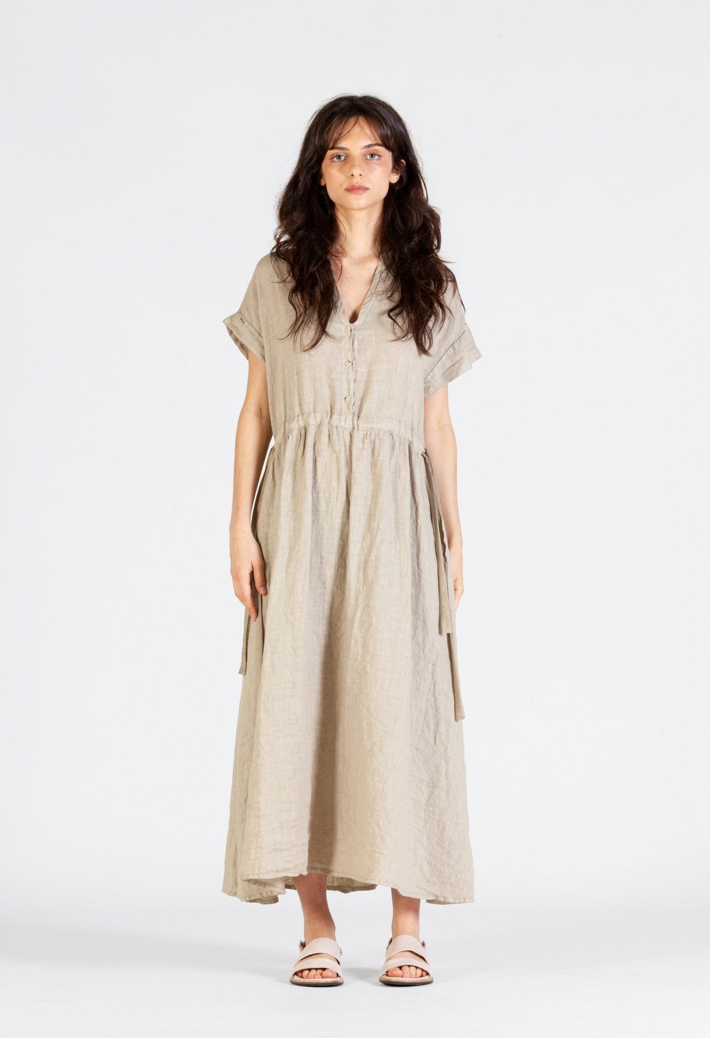 Mama b Lucido L Dress Alga - Blue Water Clothing