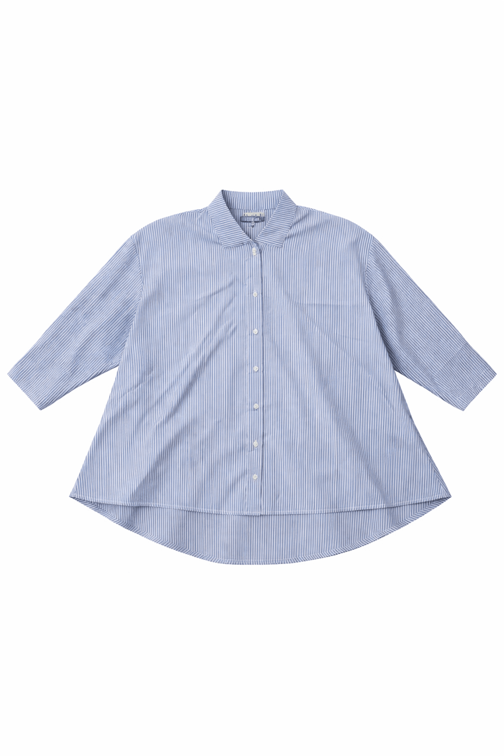 Mama bMama b Accesa C Scrunch ShirtTopsAzzuro Stripe - Blue Water Clothing