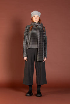 Mama bMama b Alison Jumper Riga AntraciteTopsRiga Antracite - Blue Water Clothing