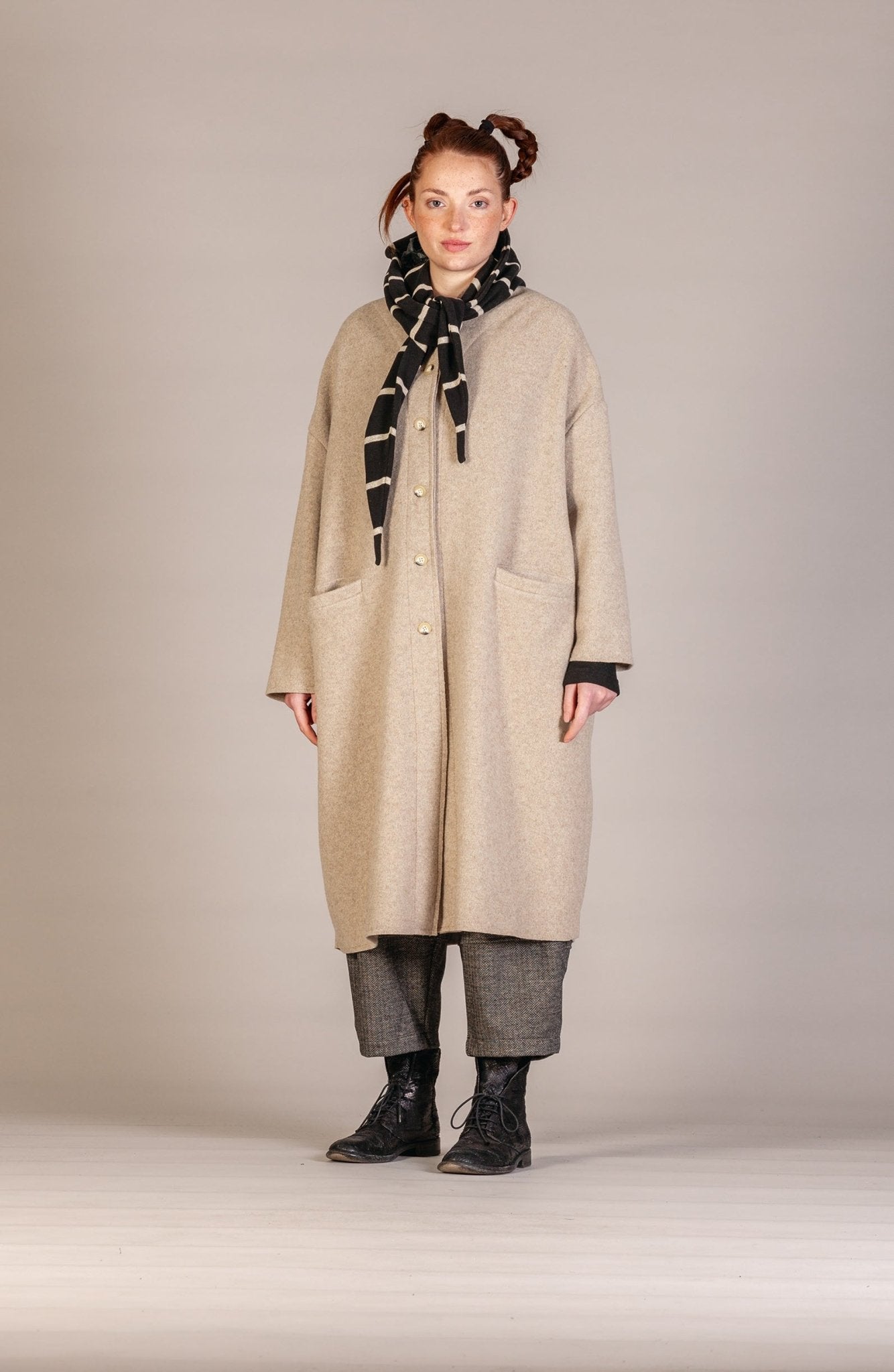 Mama bMama b Azimut CoatCoatCashmere - Blue Water Clothing