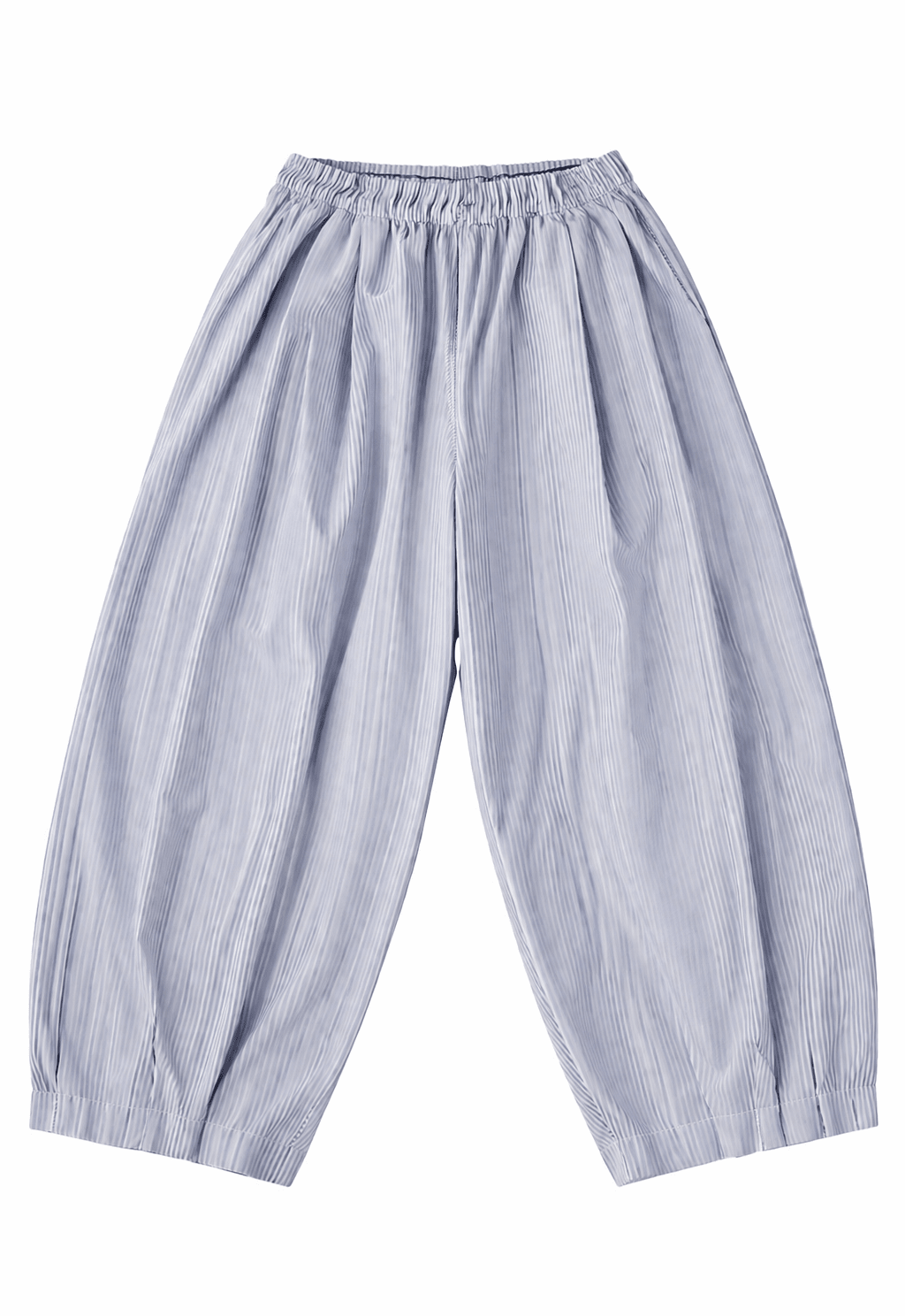 Mama bMama b Bianco C Scrunch TrousersBottomsAzzuro Stripe - Blue Water Clothing