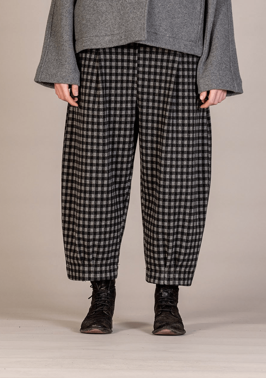 Mama bMama b Bianco JQ Trousers Large Grey CheckTrousersGrey - Blue Water Clothing