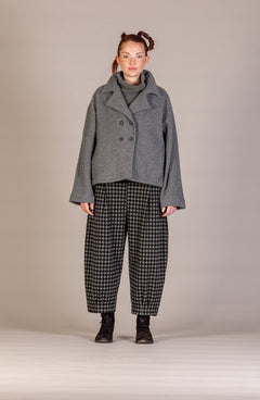 Mama bMama b Bianco JQ Trousers Large Grey CheckTrousersGrey - Blue Water Clothing