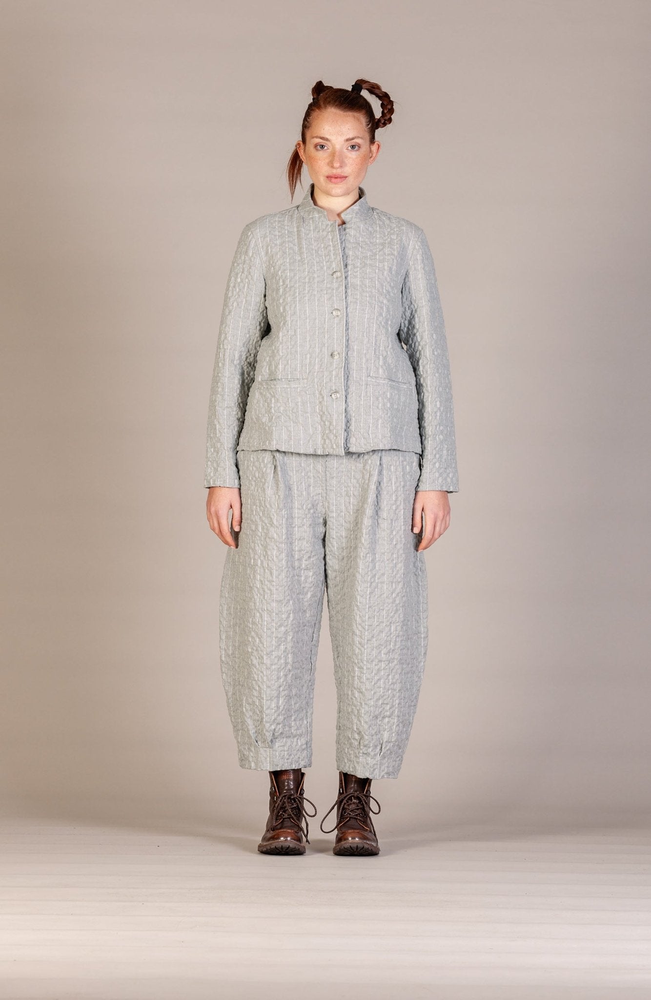Mama bMama b Bianco S Trousers AW26 GreyTrousersGrey - Blue Water Clothing