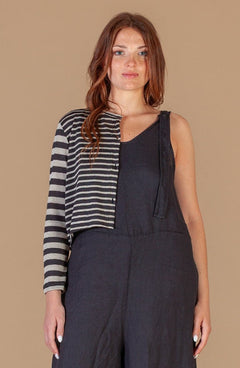 Mama bMama b Cie Linen CardiganTopsV1 Antracite - Blue Water Clothing