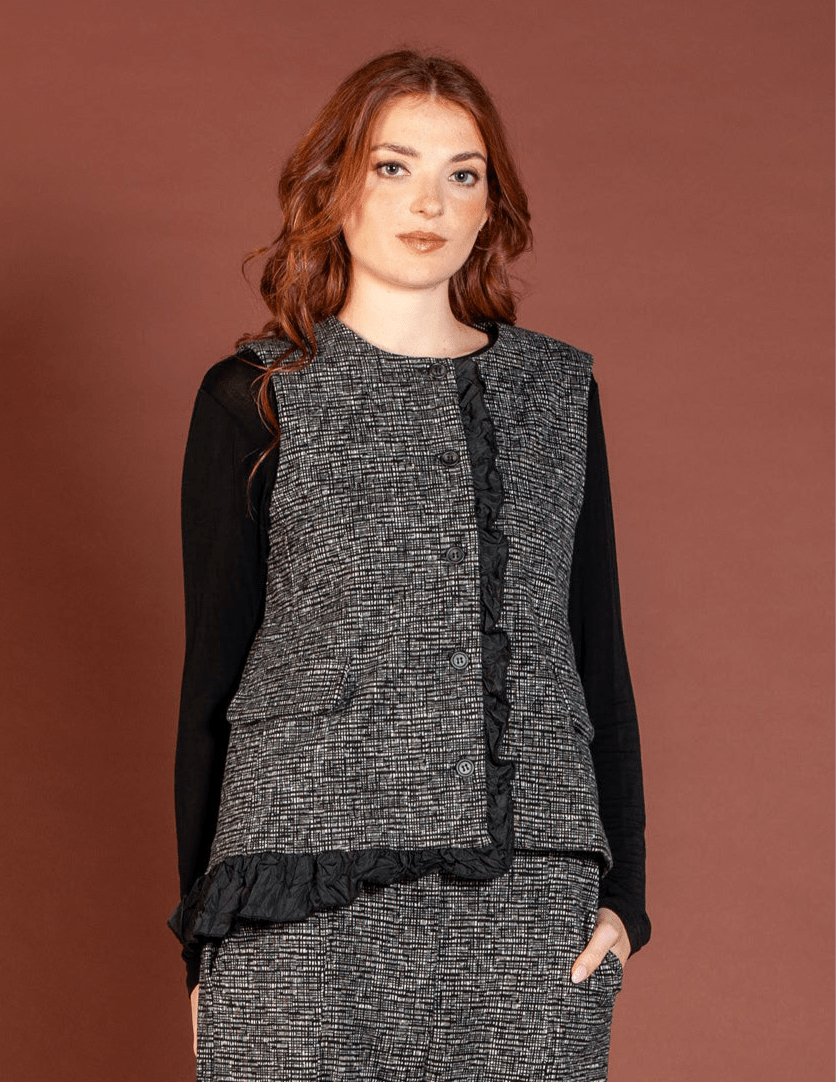 Mama bMama b Edda JF Gilet NeroClothing33850 Nero - Blue Water Clothing