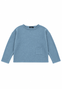 Mama bMama b Eve Jumper AW26SweaterMelange - Blue Water Clothing