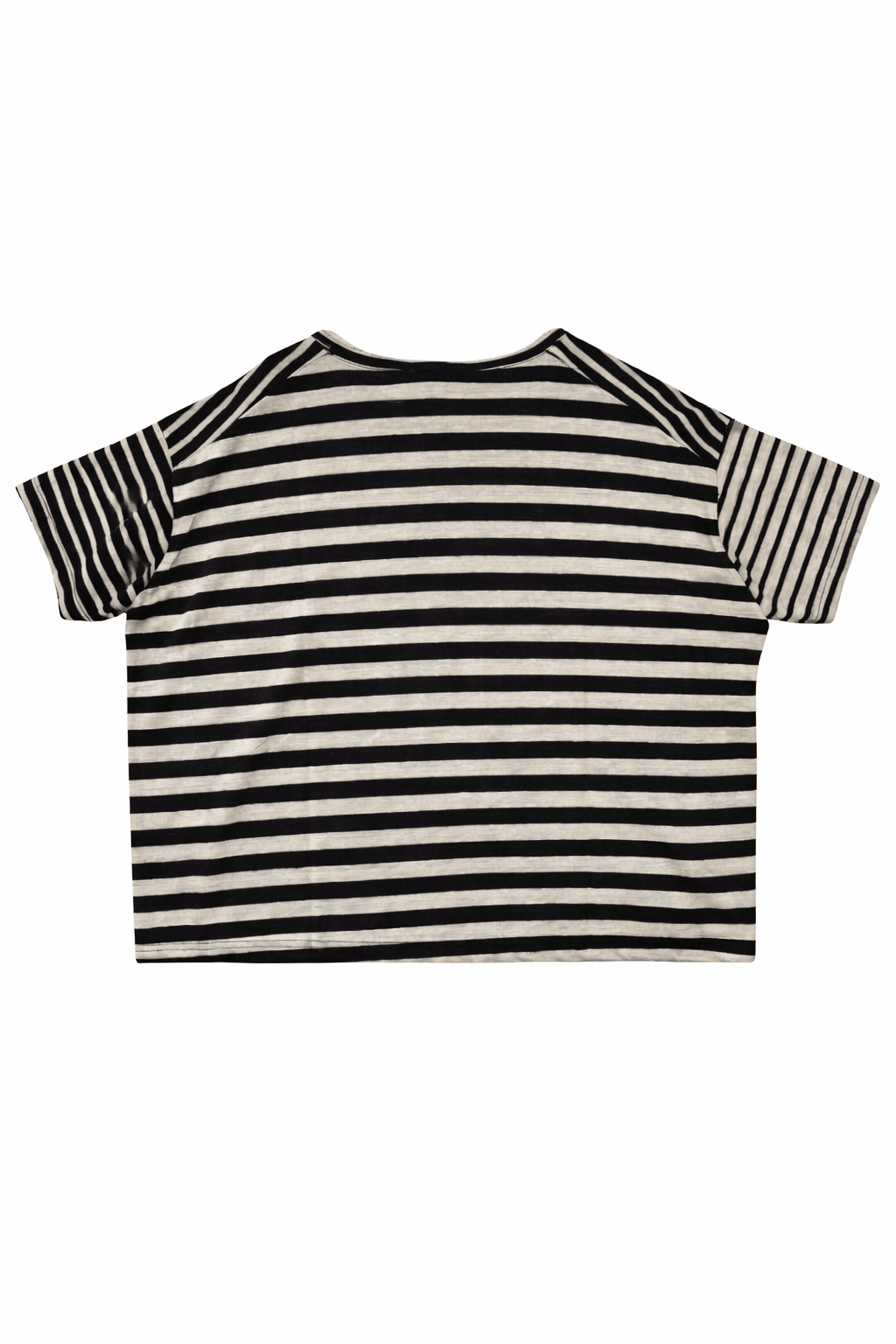 Mama bMama b Gio Linen Stripe T-ShirtTopsAntracite - Blue Water Clothing