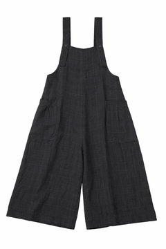 Mama bMama b Martedi' A/E Linen SalopetteTopsAntracite Tuese - Blue Water Clothing