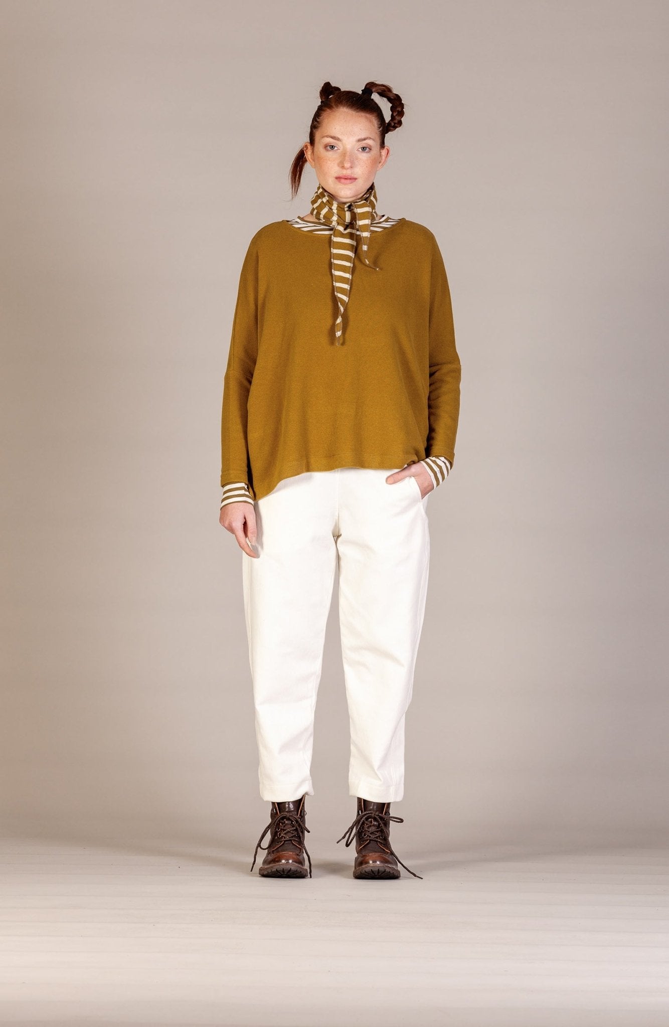 Mama bMama b Martis Jumper AW26SweaterCaramello - Blue Water Clothing