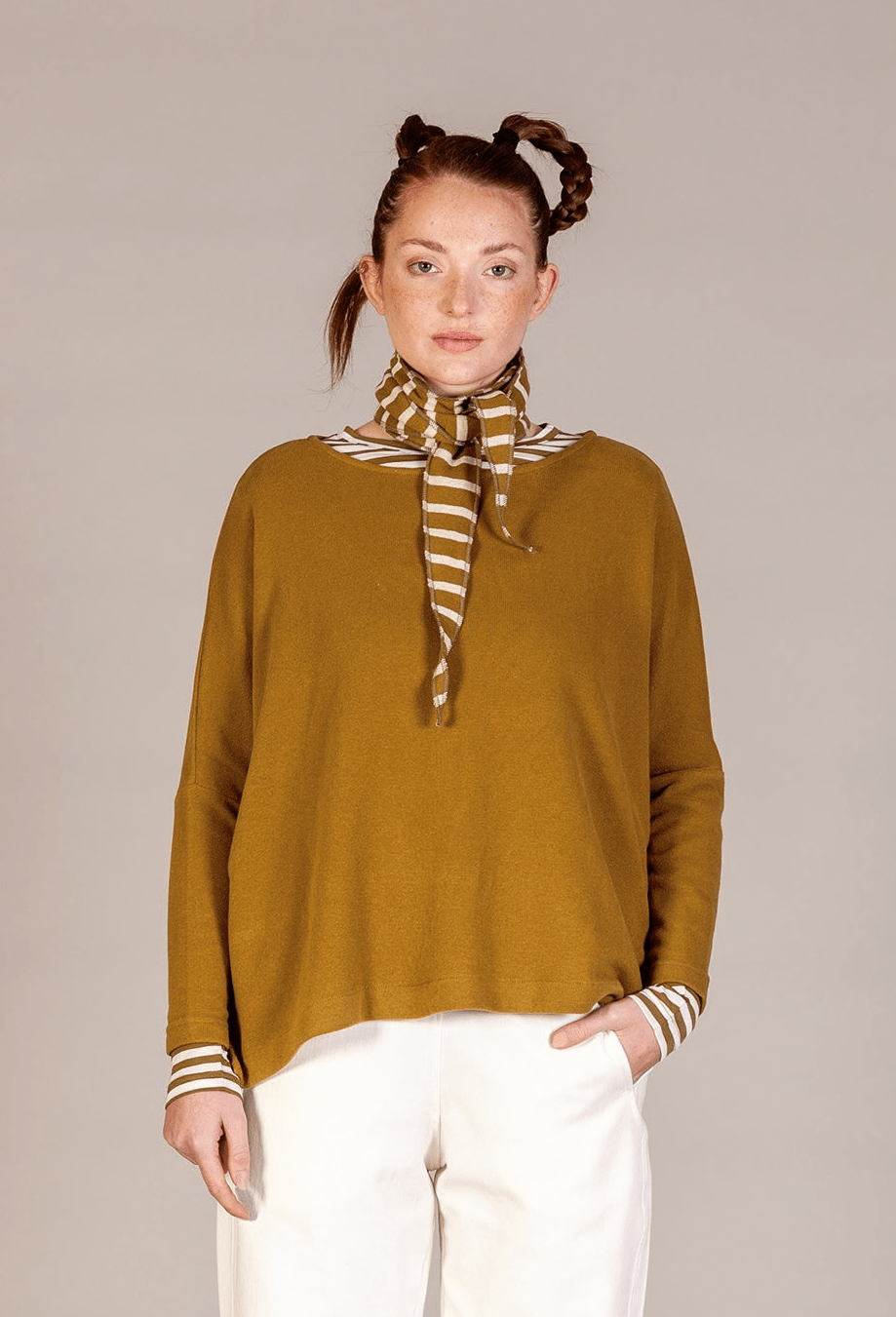 Mama bMama b Martis Jumper AW26SweaterCaramello - Blue Water Clothing