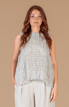 Mama bMama b Pupi Tank TopTopsCalce - Blue Water Clothing