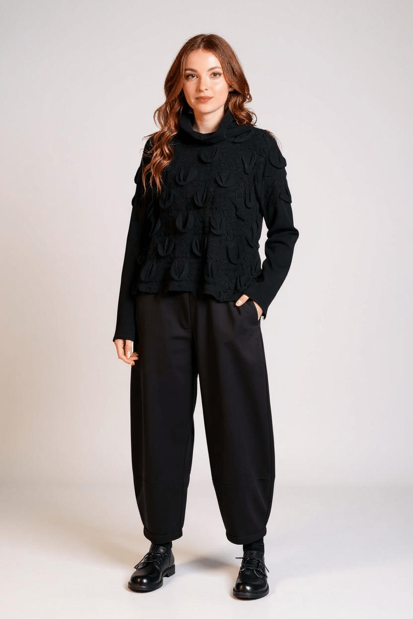Mama bMama b Rina Jumper NeroTopsNero - Blue Water Clothing