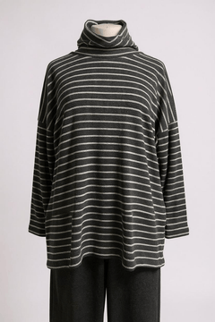 Mama bMama b Zita Jumper Riga AntraciteTopsRiga Anracite 33860 - Blue Water Clothing