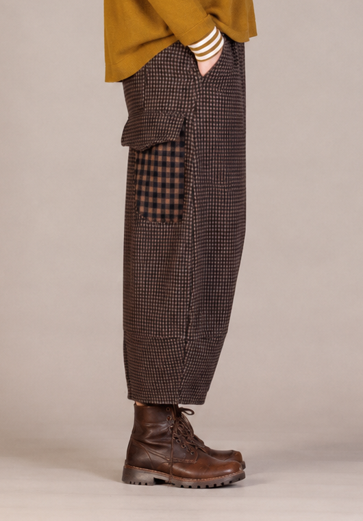 Mama b Bimira Trousers Small Check