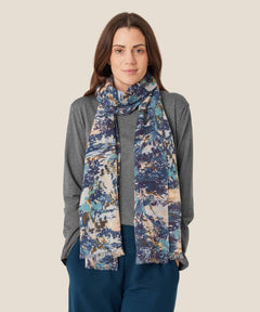 MasaiMasai Assana Printed Wool ScarfAccessories - Blue Water Clothing