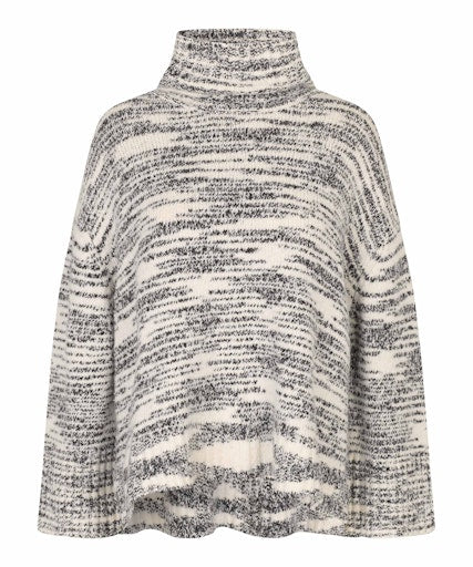 Masai Fuchsia High Neck Jumper - Blue Water Clothing