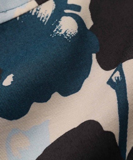 Masai Ilonka Flower Print Shirt - Blue Water Clothing