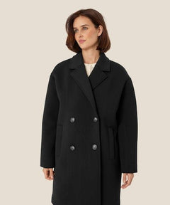 MasaiMasai Matyni Double Breasted CoatClothingBlack - Blue Water Clothing