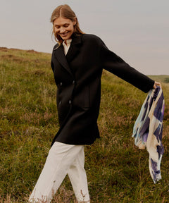 MasaiMasai Matyni Double Breasted CoatClothingBlack - Blue Water Clothing