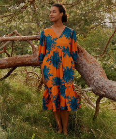 MasaiMasai Nette DressDressesRuss Orange - Blue Water Clothing