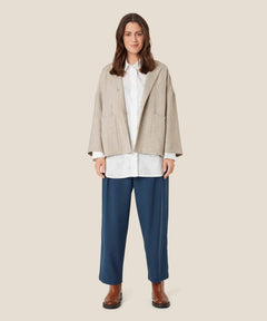 MasaiMasai Philadelphia Pleated TrouserClothingMoonlit Ocean - Blue Water Clothing
