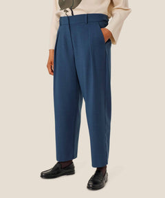 MasaiMasai Philadelphia Pleated TrouserClothingMoonlit Ocean - Blue Water Clothing