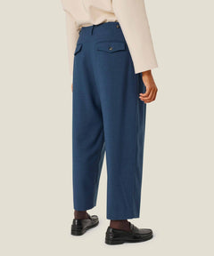 MasaiMasai Philadelphia Pleated TrouserClothingMoonlit Ocean - Blue Water Clothing