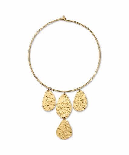 Masai Rosemary Hoop Earrings - Blue Water Clothing