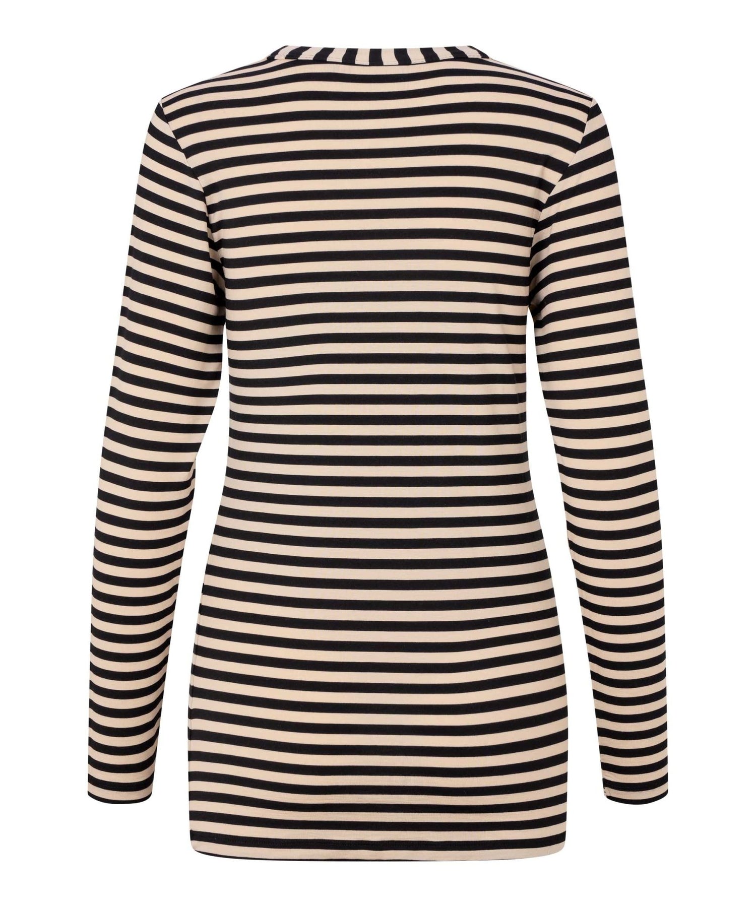 MasaiMasai MaDoritla Shaped Stripe Top BlackTopsBlack - Blue Water Clothing