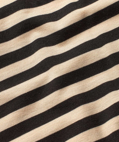 MasaiMasai MaDoritla Shaped Stripe Top BlackTopsBlack - Blue Water Clothing