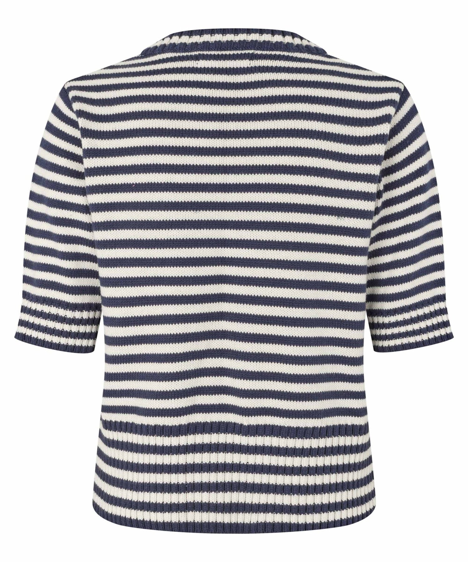 MasaiMasai MAFaeleen Short Sleeve Knitted TopTopsNavy Blazer - Blue Water Clothing