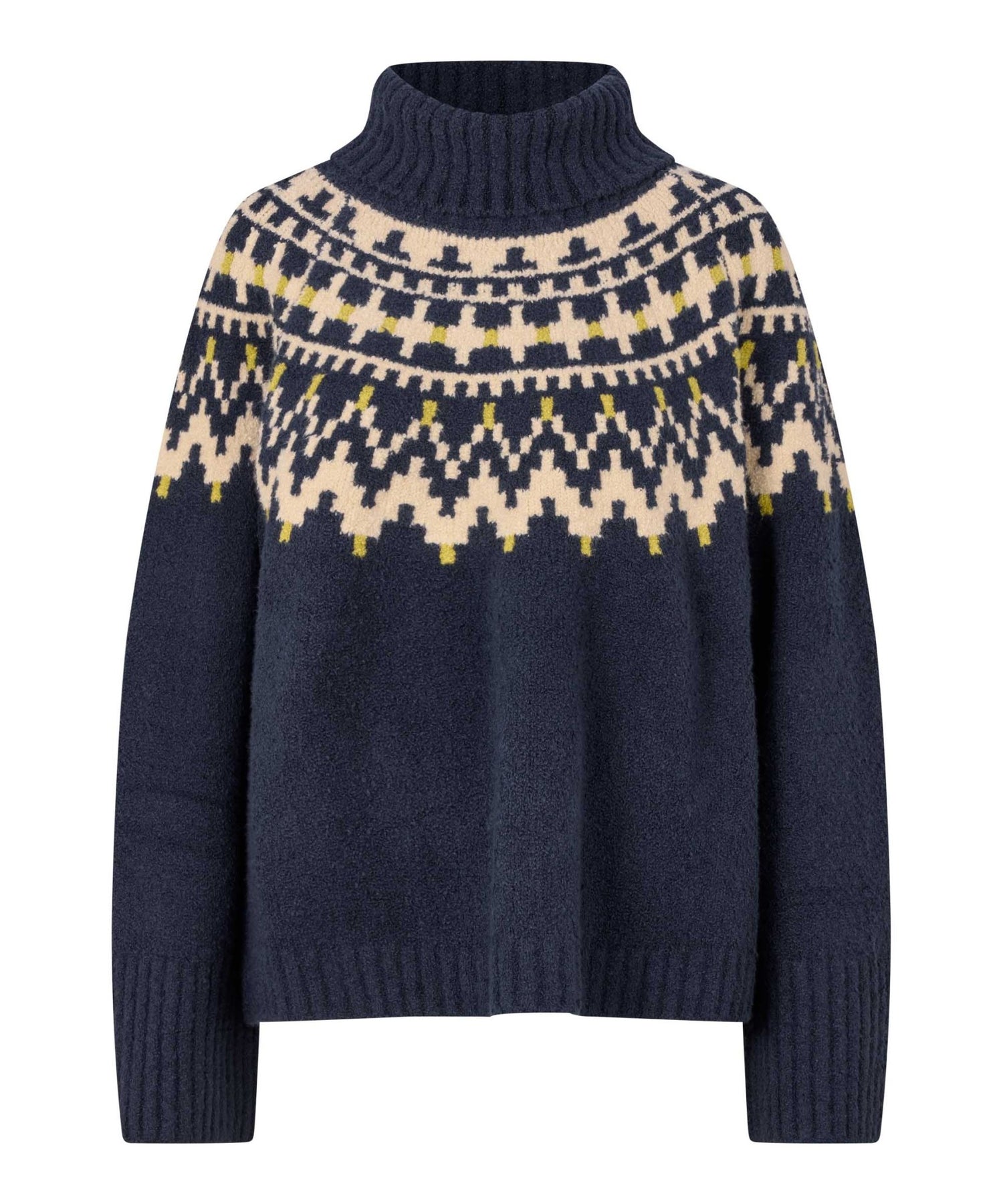 MasaiMasai MaFatima Fairisle Jumper NavyTopsNavy Blazer - Blue Water Clothing