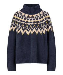 MasaiMasai MaFatima Fairisle Jumper NavyTopsNavy Blazer - Blue Water Clothing