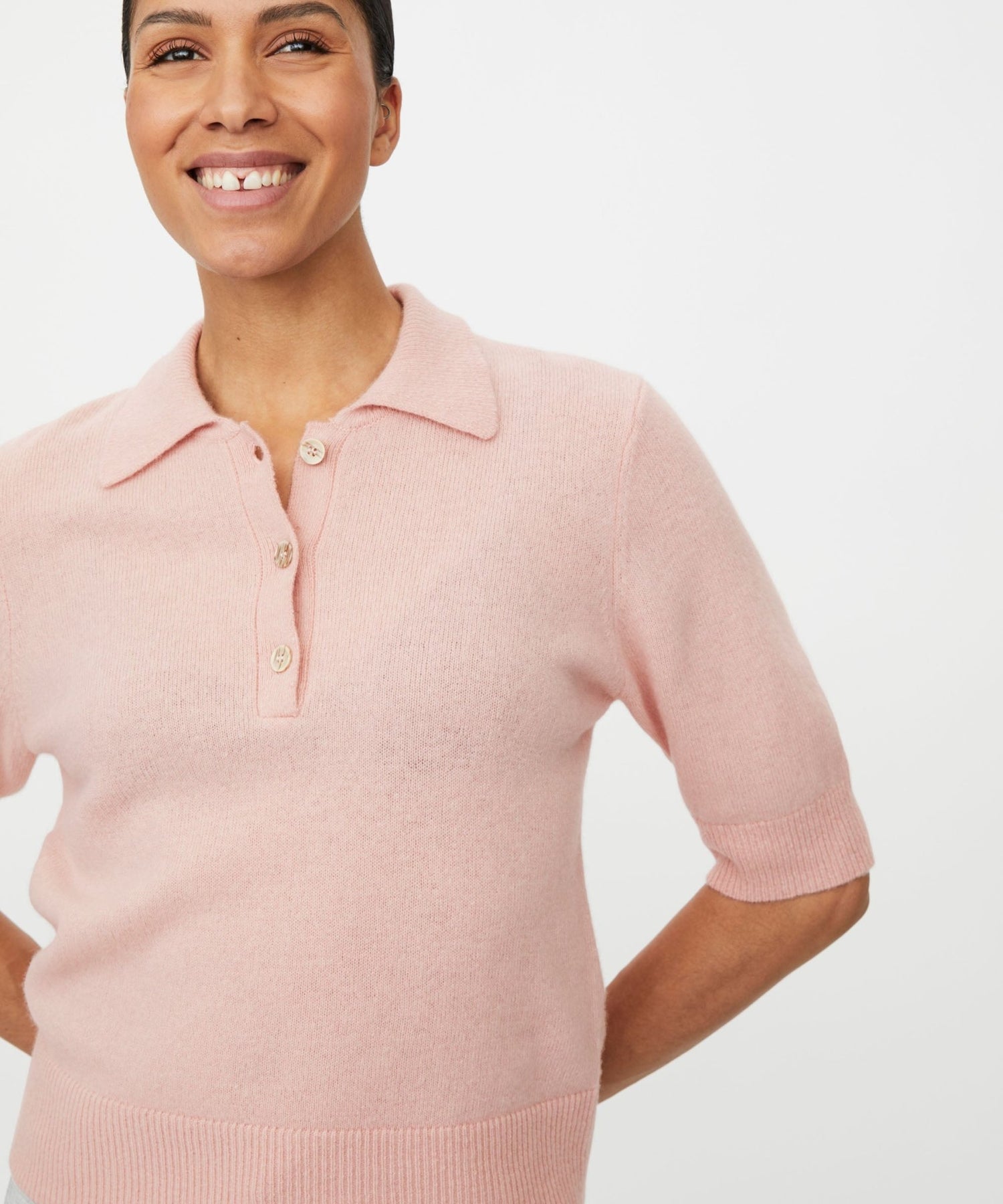 MasaiMasai MAFynoria Knitted Polo TopTopsPrimrose - Blue Water Clothing