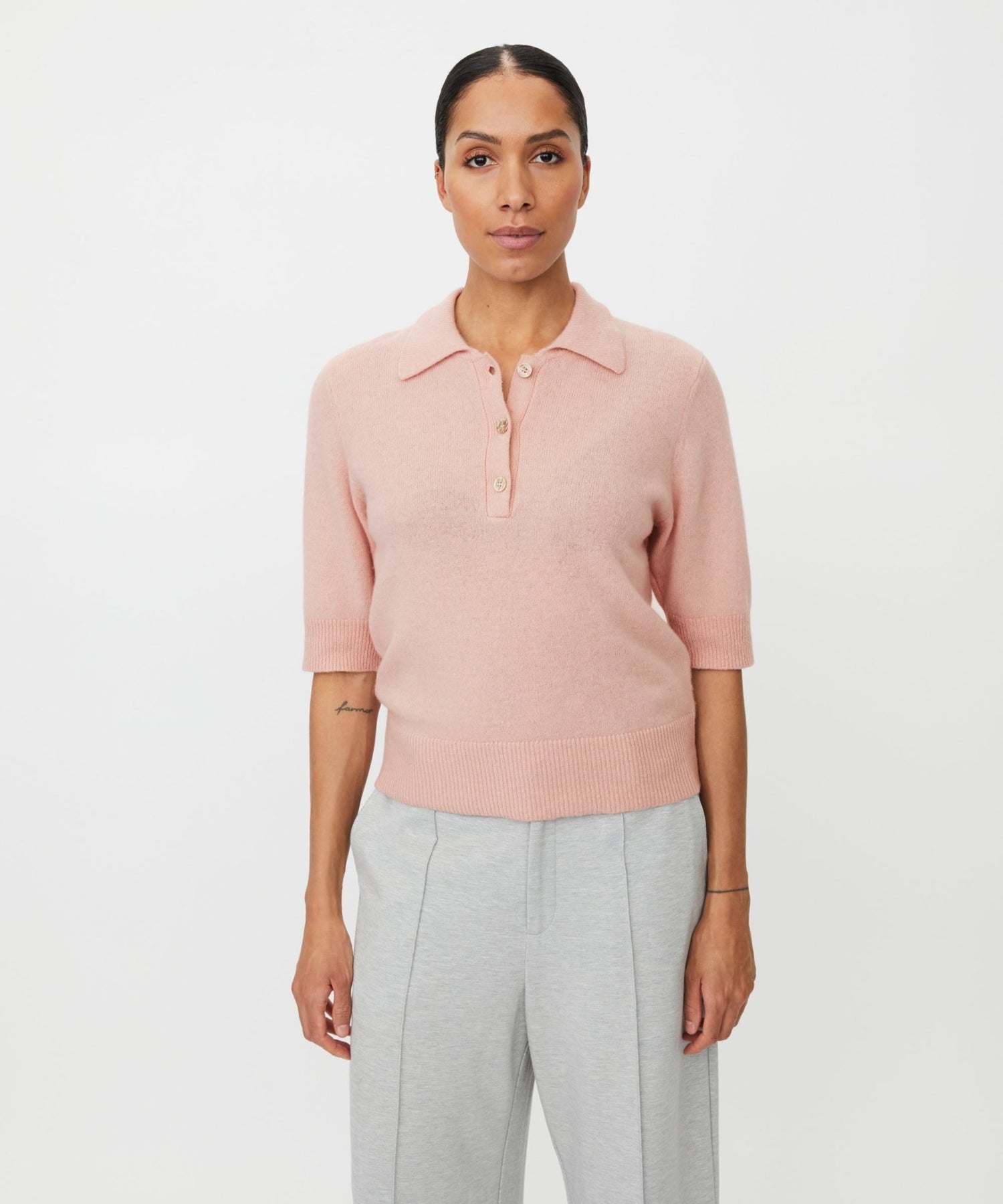 MasaiMasai MAFynoria Knitted Polo TopTopsPrimrose - Blue Water Clothing