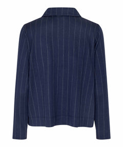 MasaiMasai MaInette Stripe JacketCoats & JacketsMedieval Blue - Blue Water Clothing