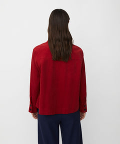 MasaiMasai MaIowa Loose Fit Jacket RedCoats & JacketsRed Dahlia - Blue Water Clothing