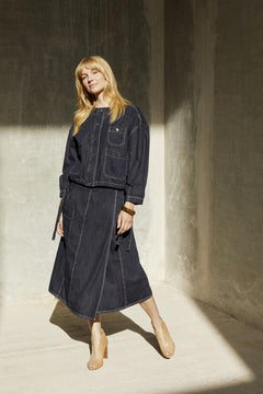 MasaiMasai MaJynthera BCI JacketCoats & JacketsDark Denim - Blue Water Clothing