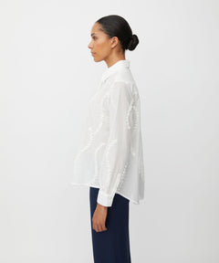 MasaiMasai MaMalmma Loose Shirt WhiteTopsJet Stream - Blue Water Clothing